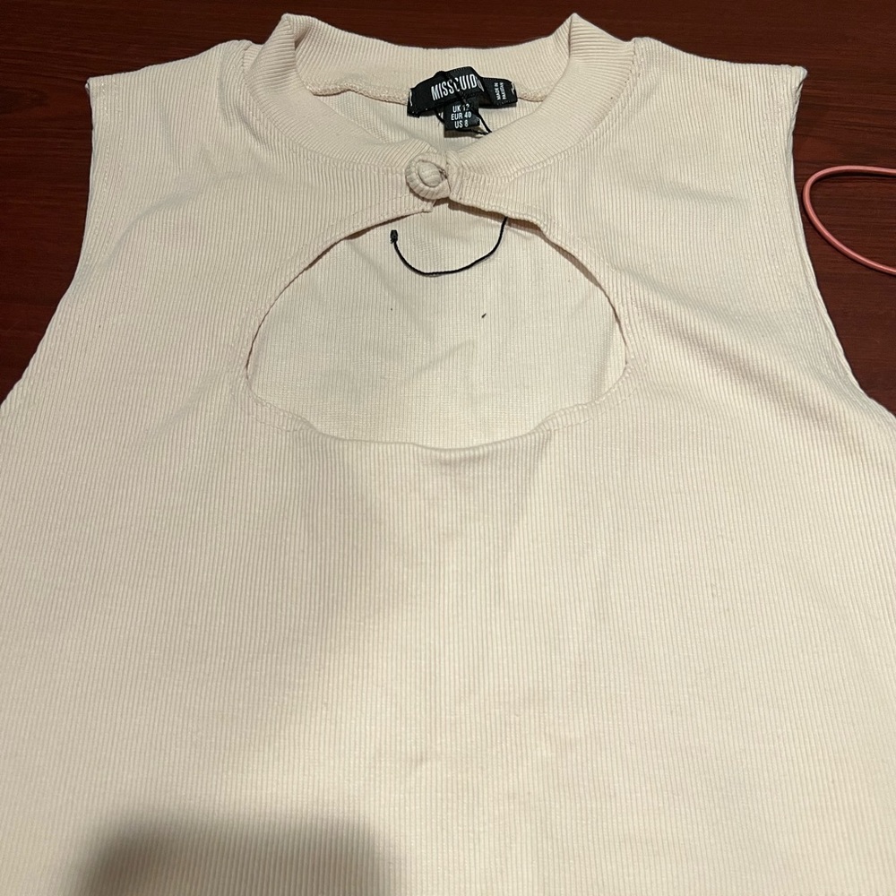 Cropped tank top